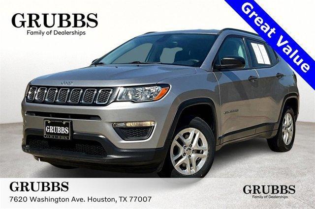 used 2018 Jeep Compass car, priced at $12,355