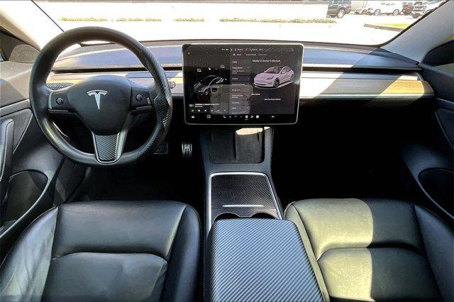 used 2021 Tesla Model 3 car, priced at $23,500