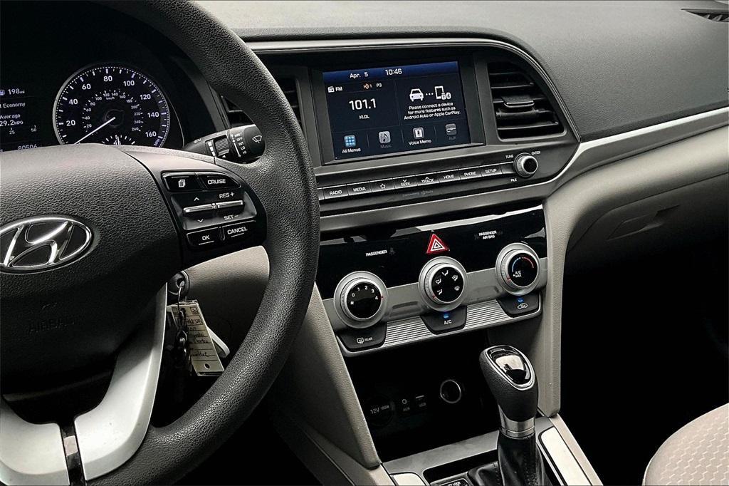 used 2019 Hyundai Elantra car, priced at $13,250