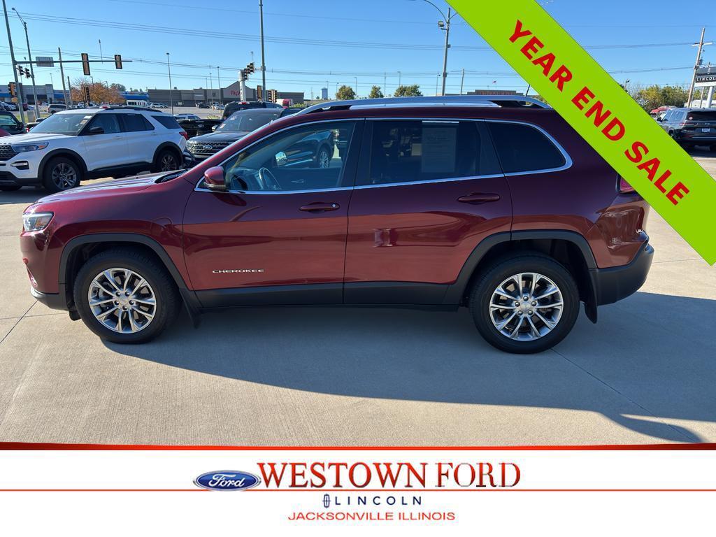 used 2019 Jeep Cherokee car, priced at $13,592