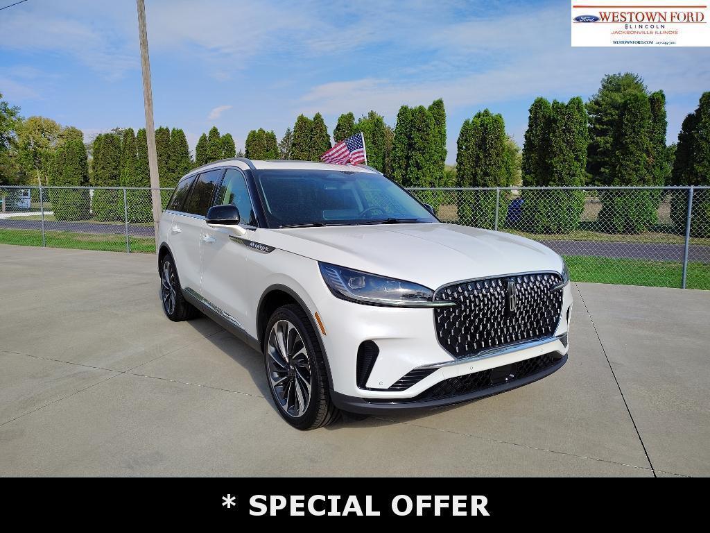 new 2025 Lincoln Aviator car, priced at $80,100