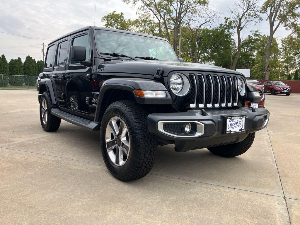 used 2019 Jeep Wrangler Unlimited car, priced at $31,589