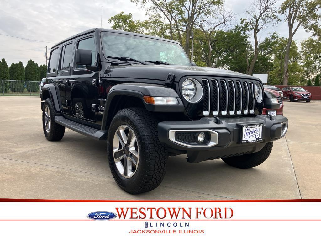 used 2019 Jeep Wrangler Unlimited car, priced at $31,589