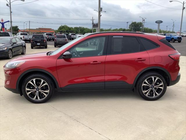 used 2021 Ford Escape car, priced at $25,590