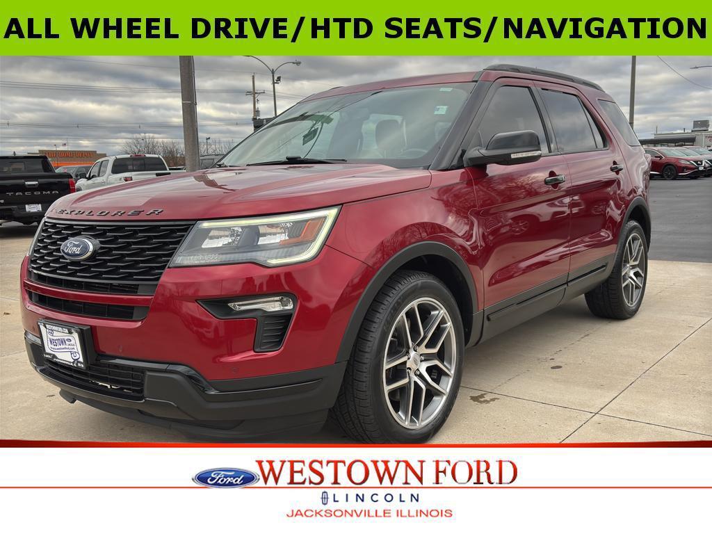 used 2018 Ford Explorer car, priced at $21,590