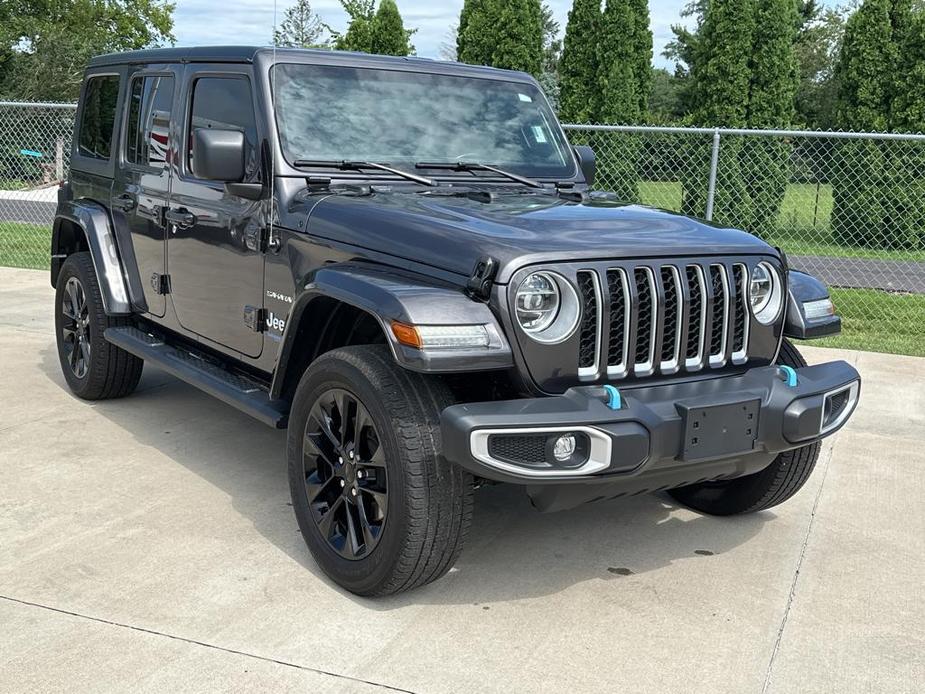 used 2021 Jeep Wrangler Unlimited 4xe car, priced at $42,996