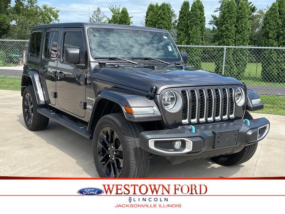 used 2021 Jeep Wrangler Unlimited 4xe car, priced at $42,996