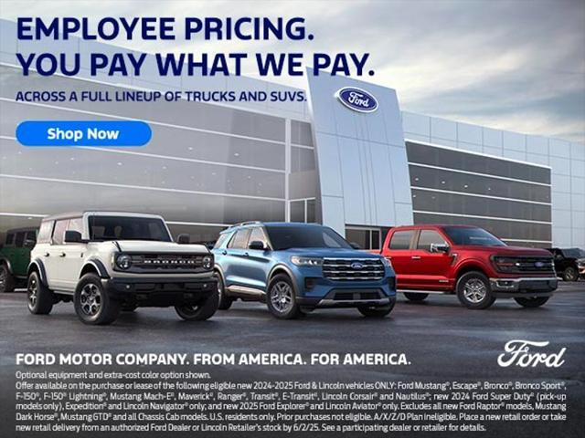 new 2025 Ford F-150 car, priced at $57,018