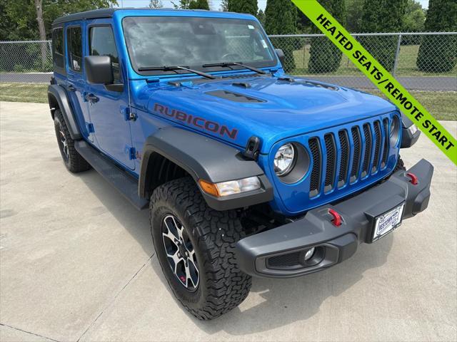 used 2022 Jeep Wrangler Unlimited car, priced at $42,492