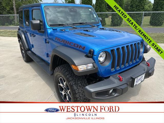 used 2022 Jeep Wrangler Unlimited car, priced at $41,992