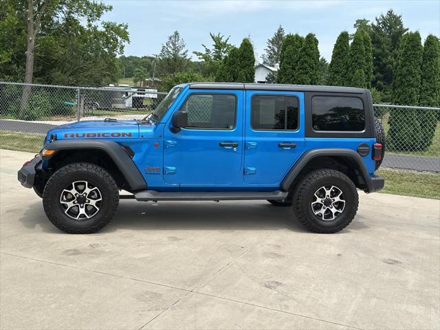 used 2022 Jeep Wrangler Unlimited car, priced at $42,492