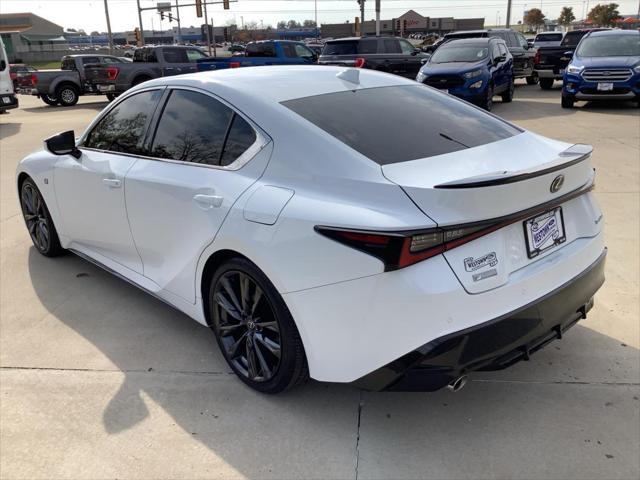 used 2021 Lexus IS 350 car, priced at $39,990