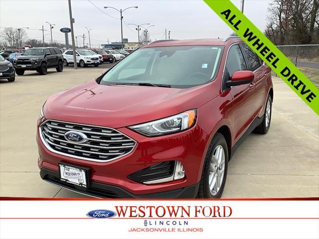 used 2021 Ford Edge car, priced at $26,992