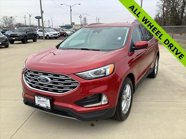 used 2021 Ford Edge car, priced at $27,591