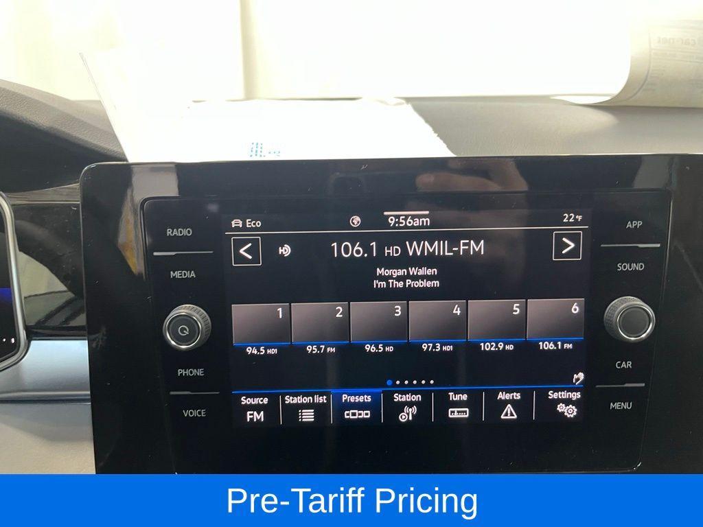 new 2025 Volkswagen Taos car, priced at $30,174