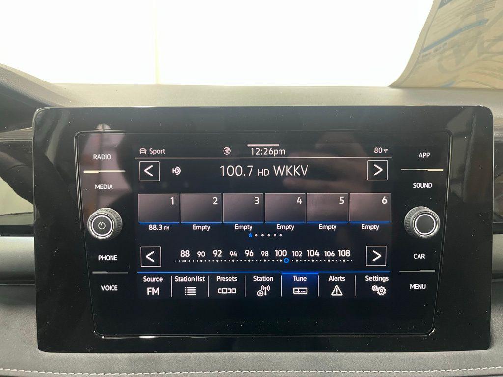 new 2025 Volkswagen Taos car, priced at $33,258