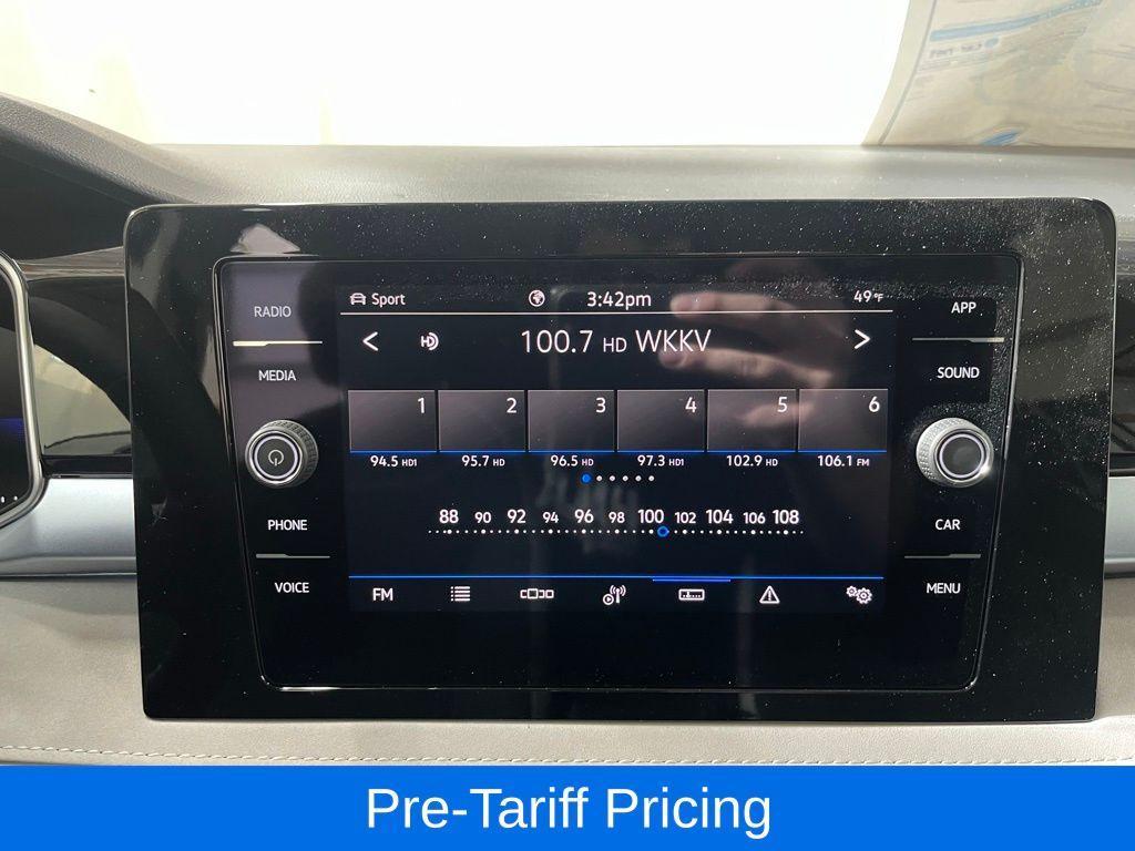 new 2025 Volkswagen Taos car, priced at $30,174