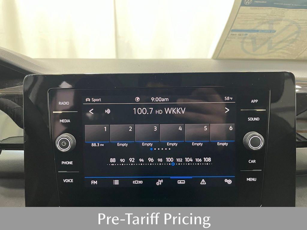 new 2025 Volkswagen Taos car, priced at $31,821