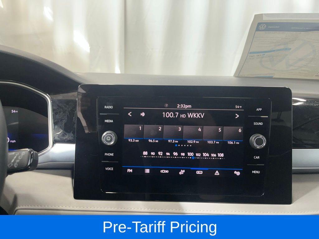 new 2025 Volkswagen Taos car, priced at $29,024