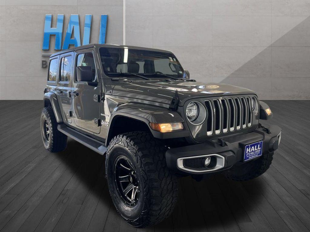used 2020 Jeep Wrangler Unlimited car, priced at $28,991