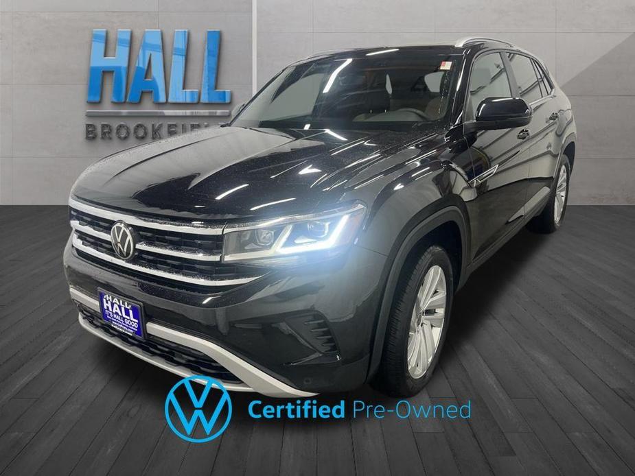 used 2022 Volkswagen Atlas Cross Sport car, priced at $31,491