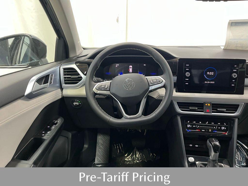 new 2025 Volkswagen Taos car, priced at $28,055