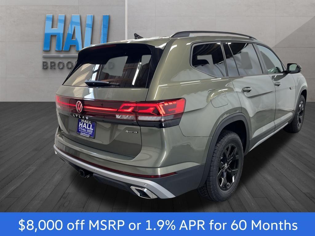 new 2025 Volkswagen Atlas car, priced at $41,036