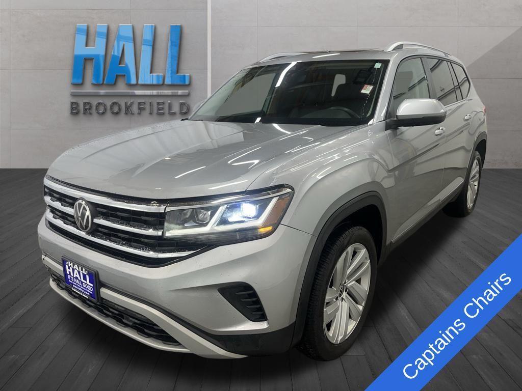 used 2021 Volkswagen Atlas car, priced at $28,993