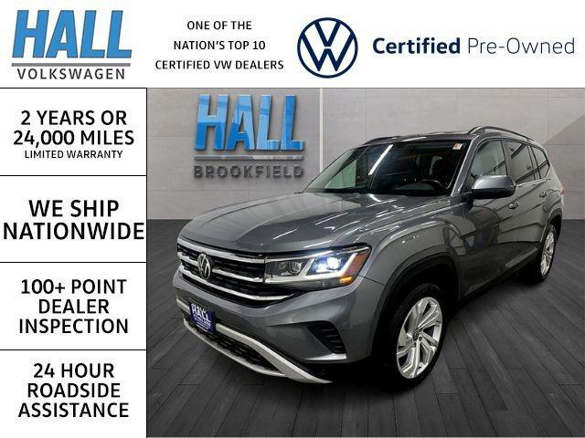 used 2021 Volkswagen Atlas car, priced at $26,996