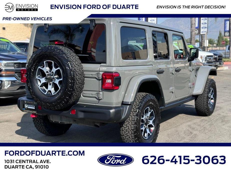 used 2021 Jeep Wrangler Unlimited car, priced at $41,888