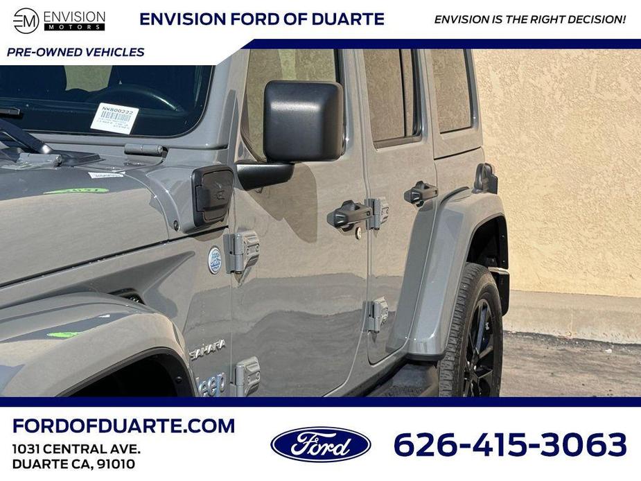 used 2021 Jeep Wrangler Unlimited 4xe car, priced at $32,888