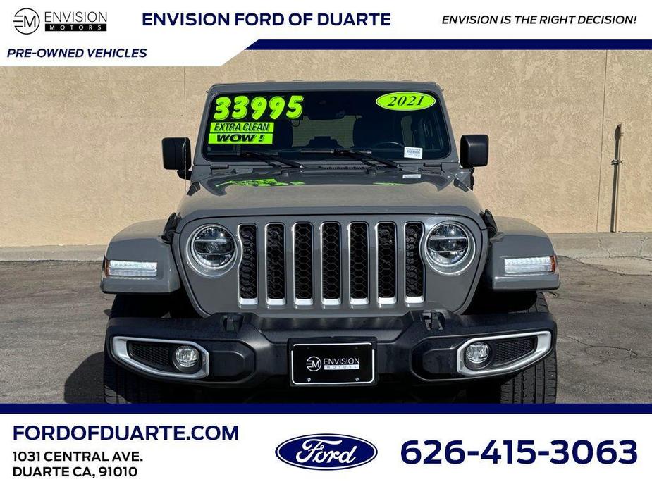 used 2021 Jeep Wrangler Unlimited 4xe car, priced at $32,888