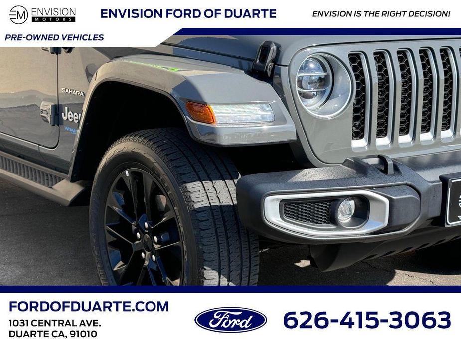 used 2021 Jeep Wrangler Unlimited 4xe car, priced at $32,888