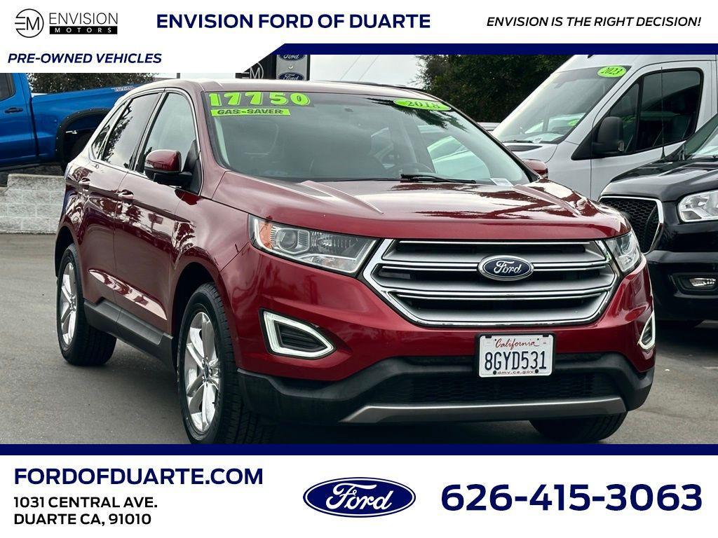 used 2018 Ford Edge car, priced at $16,495