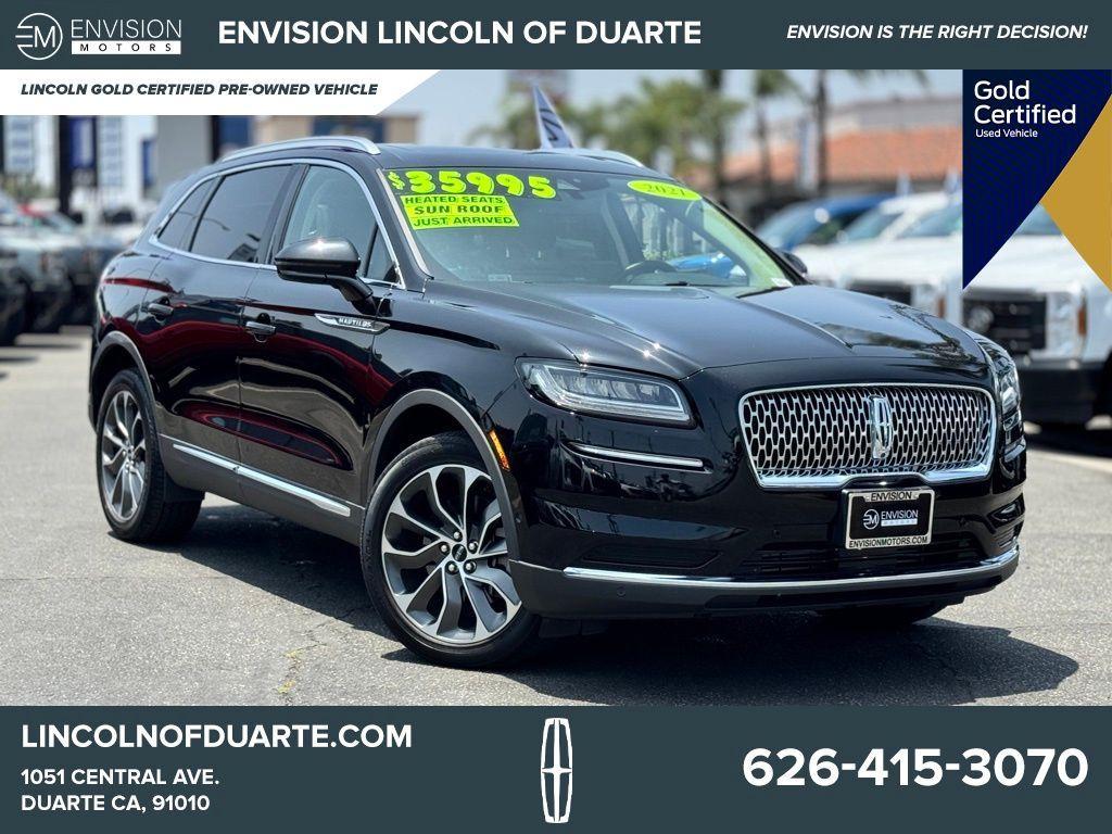 used 2021 Lincoln Nautilus car, priced at $35,888