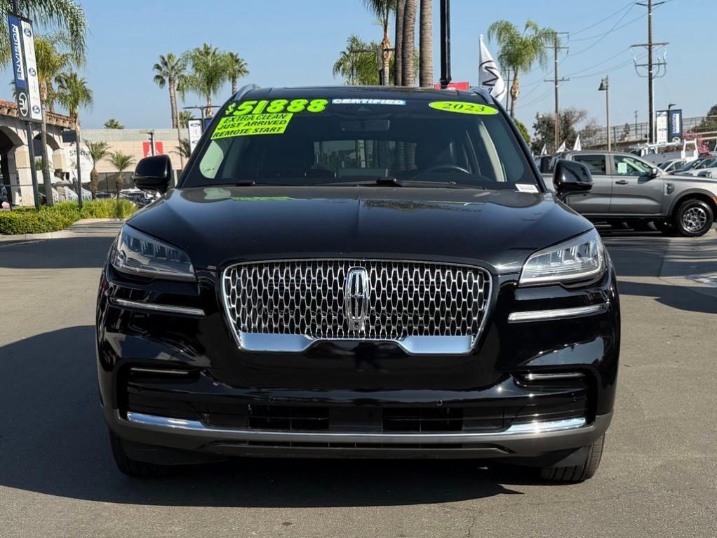 used 2023 Lincoln Aviator car, priced at $49,500