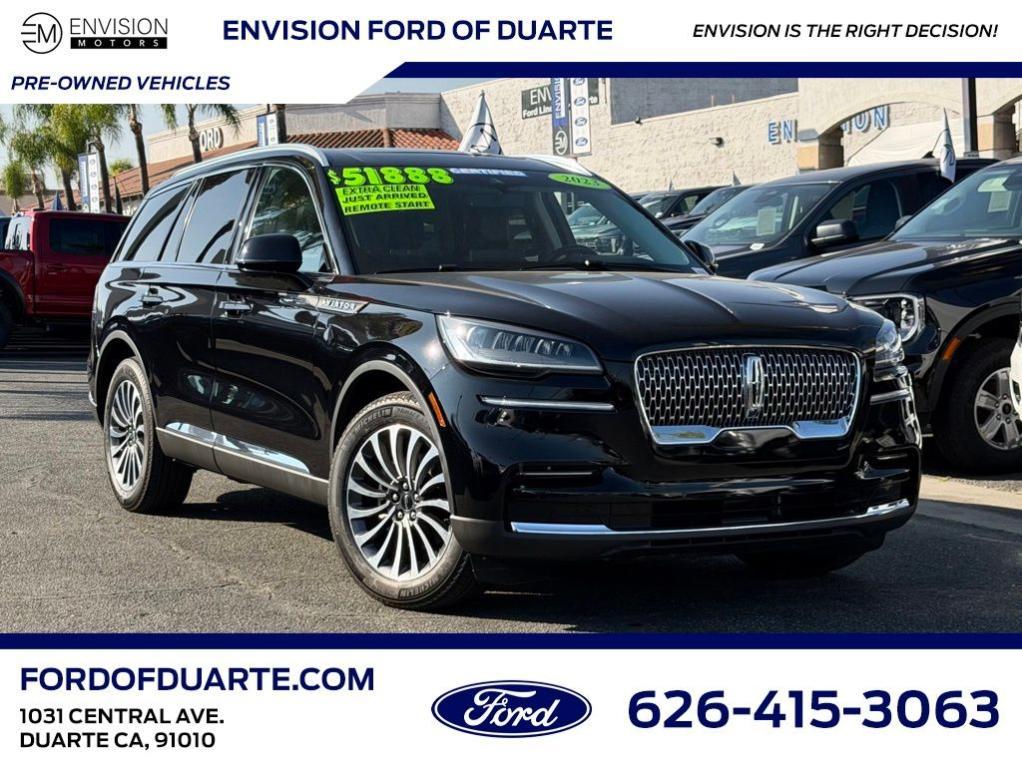 used 2023 Lincoln Aviator car, priced at $49,500