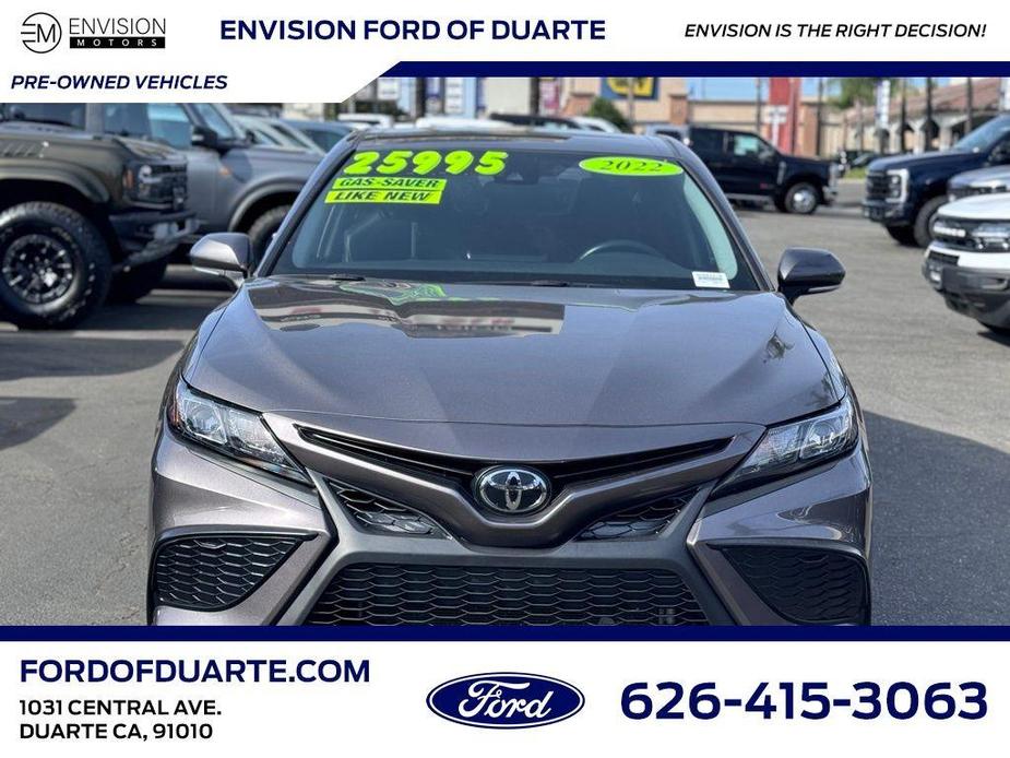 used 2022 Toyota Camry car, priced at $25,488