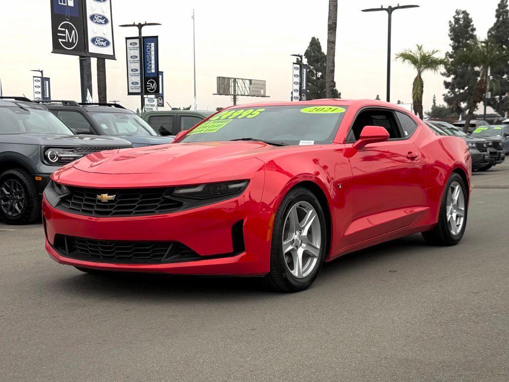 used 2021 Chevrolet Camaro car, priced at $23,988