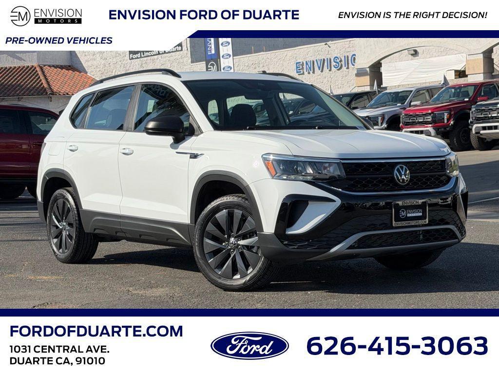 used 2023 Volkswagen Taos car, priced at $19,988