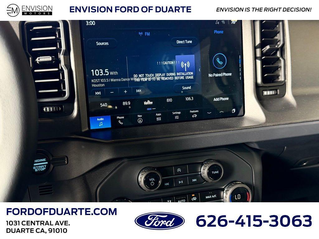 new 2025 Ford Bronco car, priced at $45,795