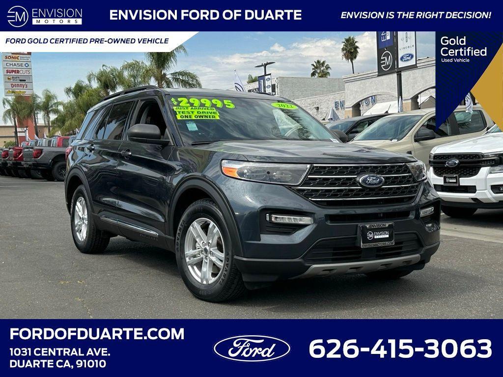used 2022 Ford Explorer car, priced at $28,888
