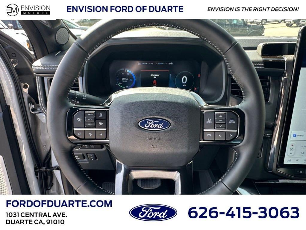 new 2025 Ford F-150 Lightning car, priced at $88,410