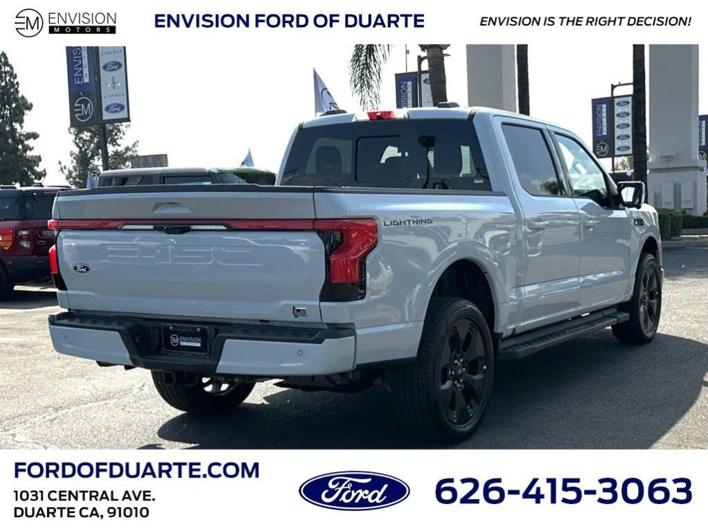 new 2025 Ford F-150 Lightning car, priced at $88,410