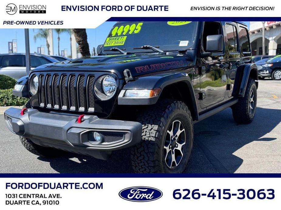 used 2021 Jeep Wrangler Unlimited car, priced at $38,495