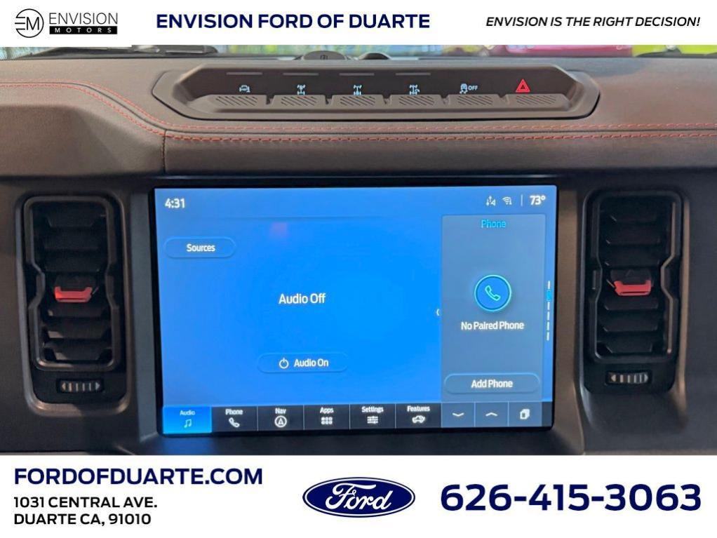 new 2025 Ford Bronco car, priced at $88,355