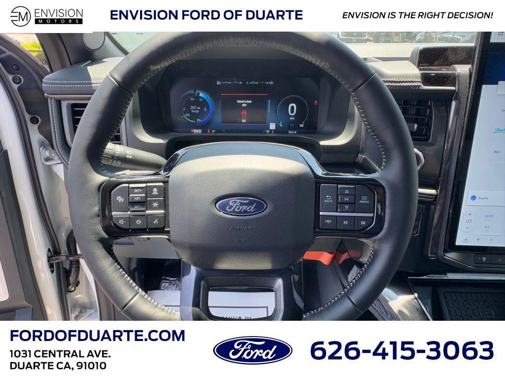 new 2025 Ford F-150 Lightning car, priced at $84,385