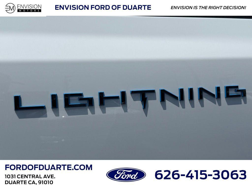 new 2025 Ford F-150 Lightning car, priced at $78,585