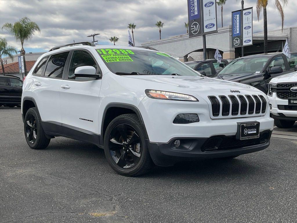 used 2018 Jeep Cherokee car, priced at $12,250