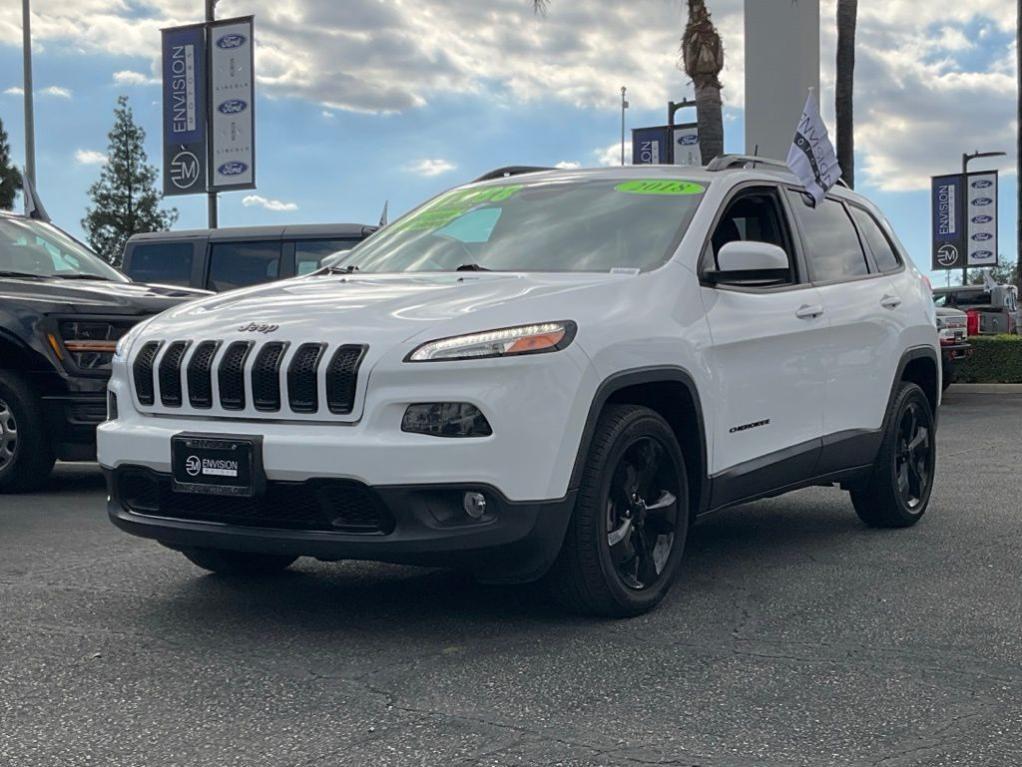 used 2018 Jeep Cherokee car, priced at $12,250